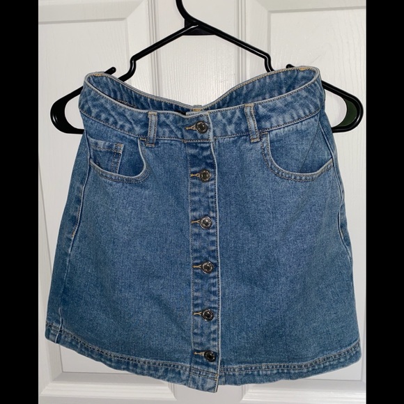 Forever 21 Denim Skirt - Picture 1 of 2